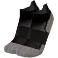 Load image into Gallery viewer, OS1st-OS1st AC4 Active Comfort Socks No Show-Black-Pacers Running