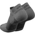Load image into Gallery viewer, OS1st-OS1st FS4 Plantar Fasciitis Compression Socks - No Show-Grey-Pacers Running