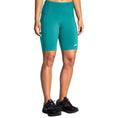 Load image into Gallery viewer, Brooks-Women's Brooks Moment 8" Short Tight-Nile Green-Pacers Running