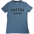 Load image into Gallery viewer, Pacers Running-Women's Mizuno Pacers Running Short Sleeve-Ensign Blue/Black Screen-Pacers Running
