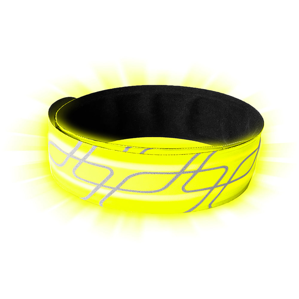 Amphipod Full-Viz Flashing Reflective LED Slap Band