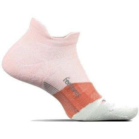 Feetures-Feetures Elite Light Cushion No Show Tab-Blush-Pacers Running
