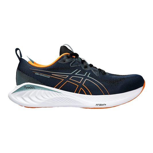 ASICS-Men's ASICS GEL-Cumulus 25-French Blue/Bright Orange-Pacers Running