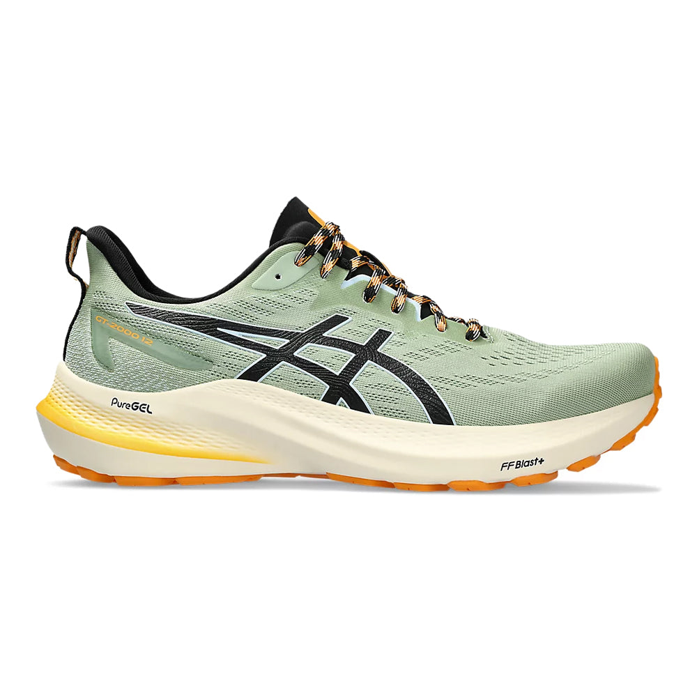 ASICS-Men's ASICS GT-2000 12 TR-Nature Bathing/Fellow Yellow-Pacers Running