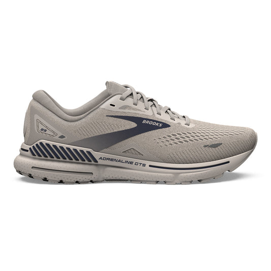 Brooks-Men's Brooks Adrenaline GTS 23-Crystal Grey/Surf the Web/Grey-Pacers Running