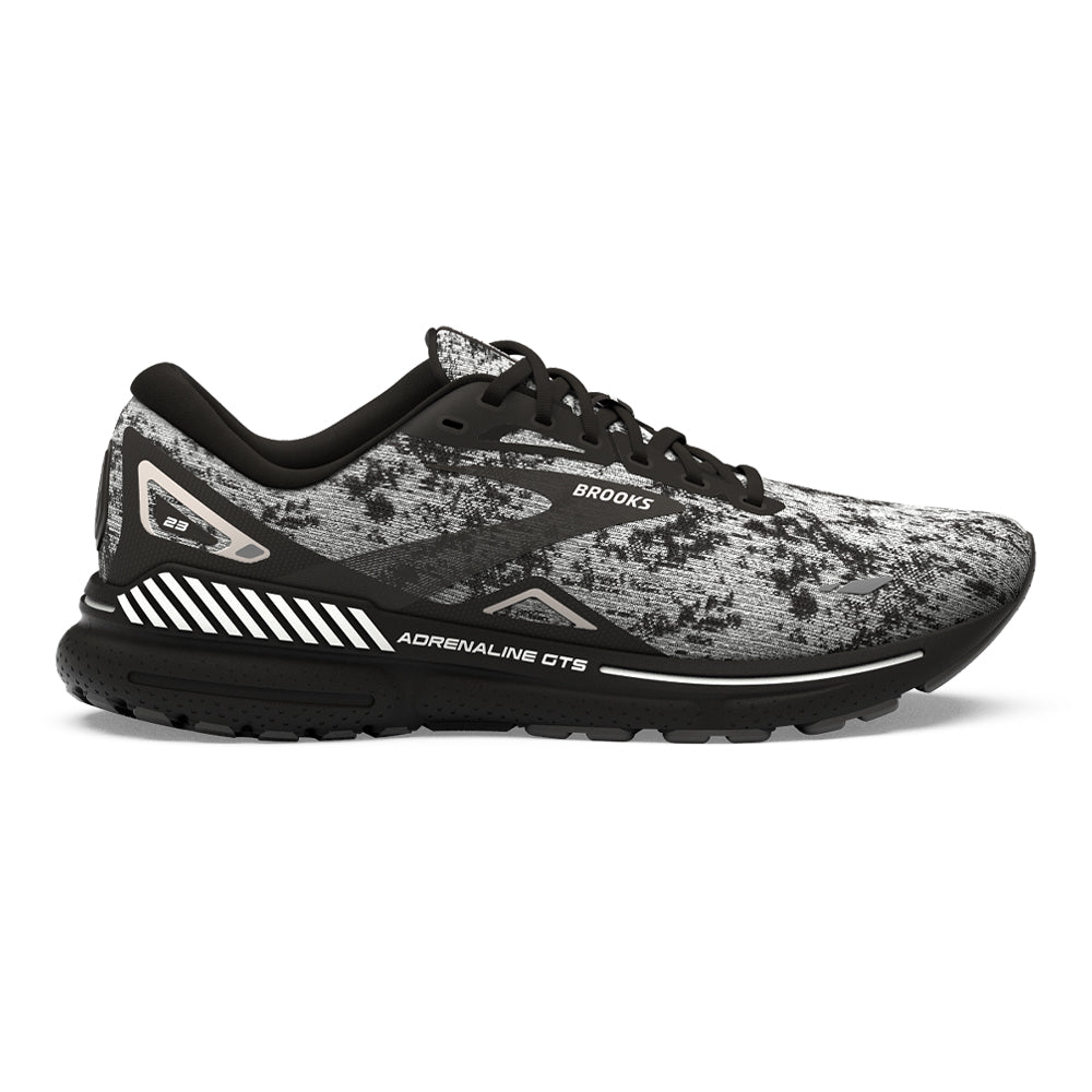 Brooks-Men's Brooks Adrenaline GTS 23-White/Grey/Black-Pacers Running