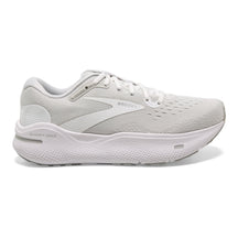 Brooks-Men's Brooks Ghost Max-White/Oyster/Metallic Silver-Pacers Running