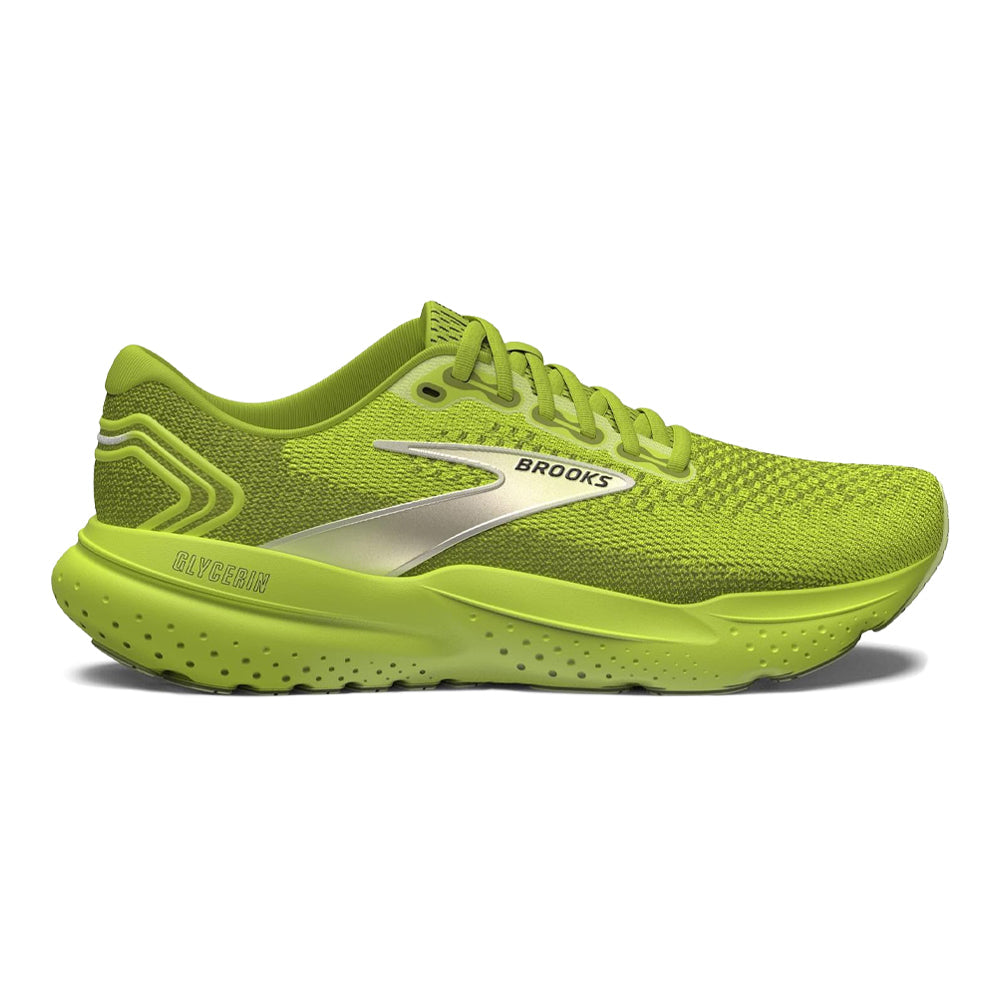 Brooks-Men's Brooks Glycerin 21-Lovebird/Pale Yellow Lime-Pacers Running