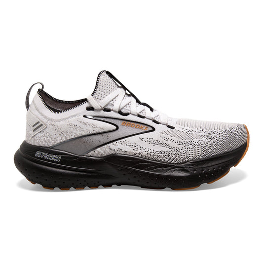 Brooks-Men's Brooks Glycerin StealthFit 21-White/Grey/Black-Pacers Running