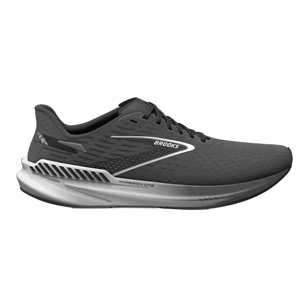 Brooks-Men's Brooks Hyperion GTS-Gunmetal/Black/White-Pacers Running