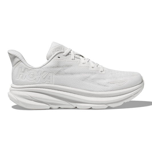 HOKA ONE ONE-Men's HOKA ONE ONE Clifton 9-White/White-Pacers Running