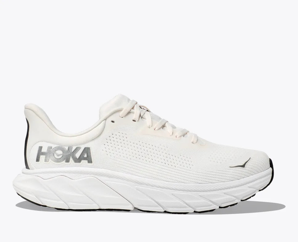 HOKA ONE ONE-Men's HOKA ONE ONE Arahi 7-Blanc De Blanc/Steel Wool-Pacers Running