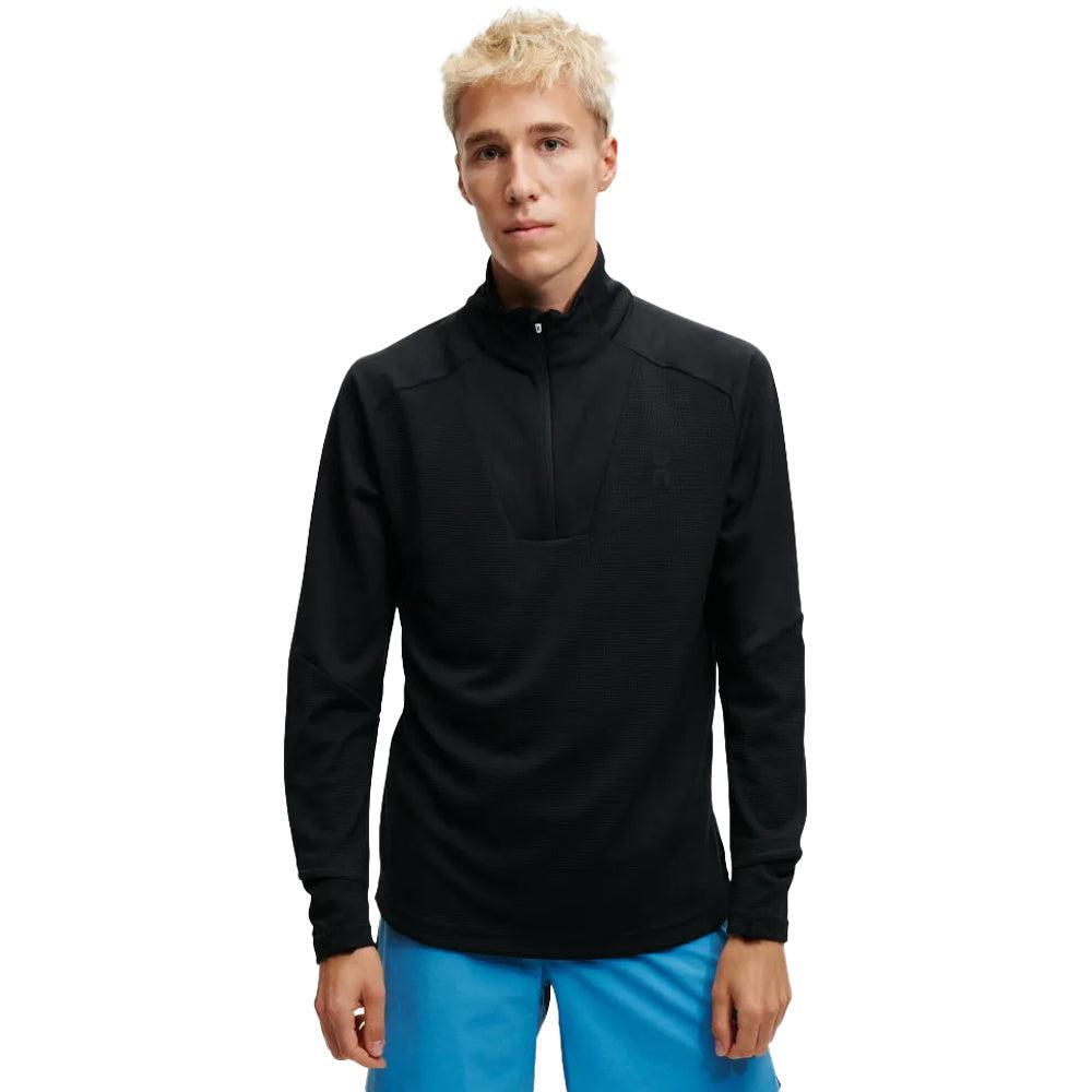 On-Men's On Climate Shirt-Black-Pacers Running