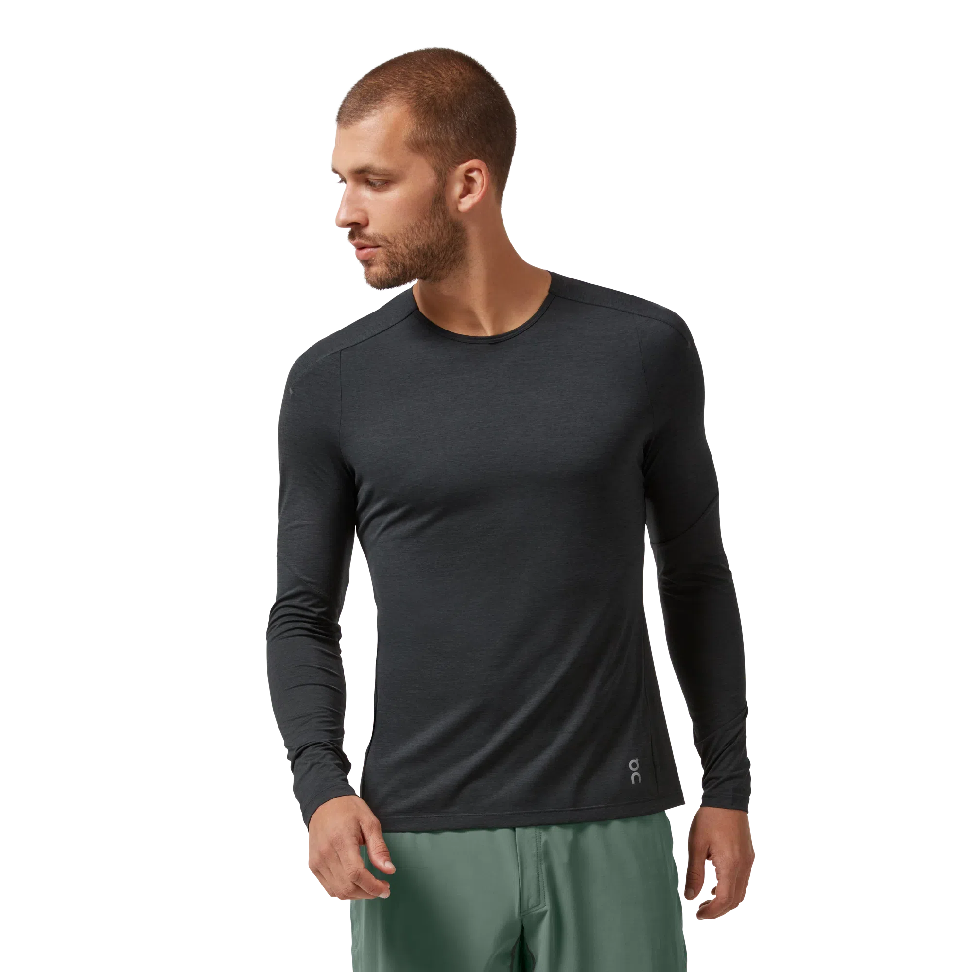 On-Men's On Performance Long-T-Black-Pacers Running