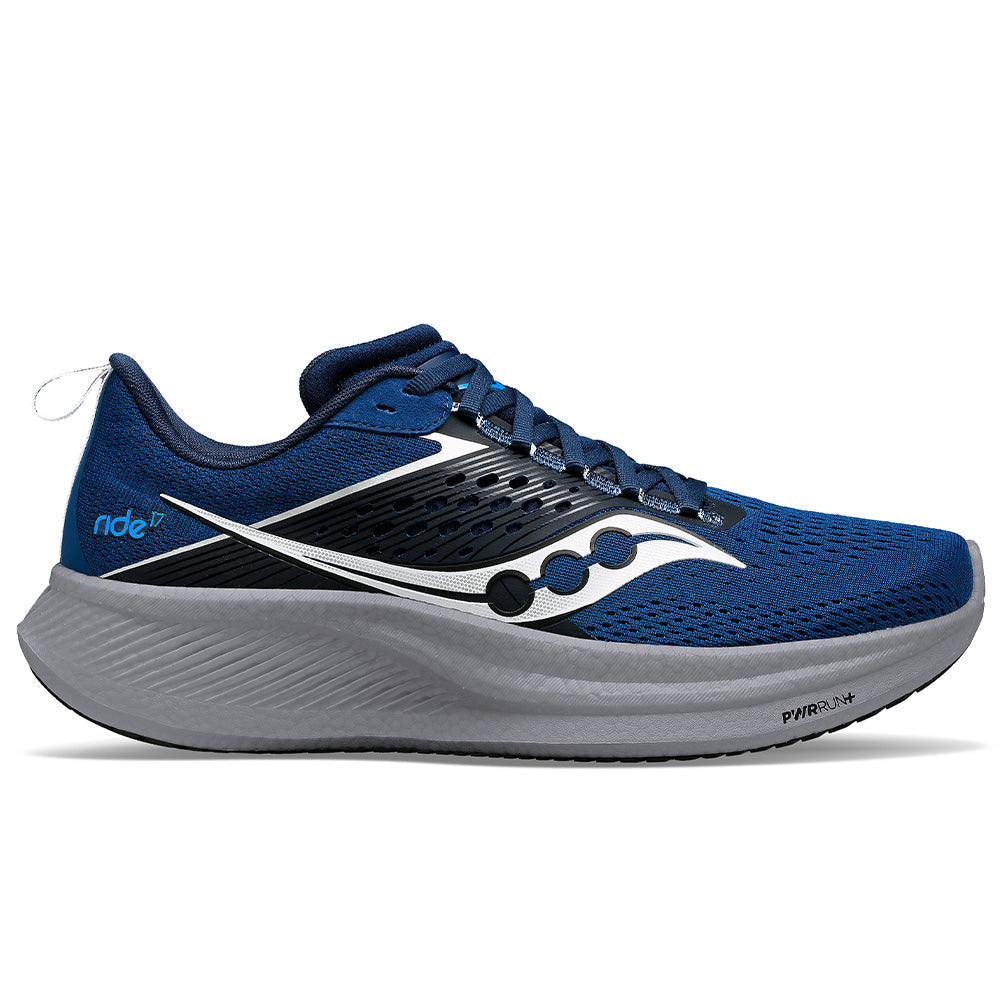 Saucony-Men's Saucony Ride 17-Tide/Silver-Pacers Running