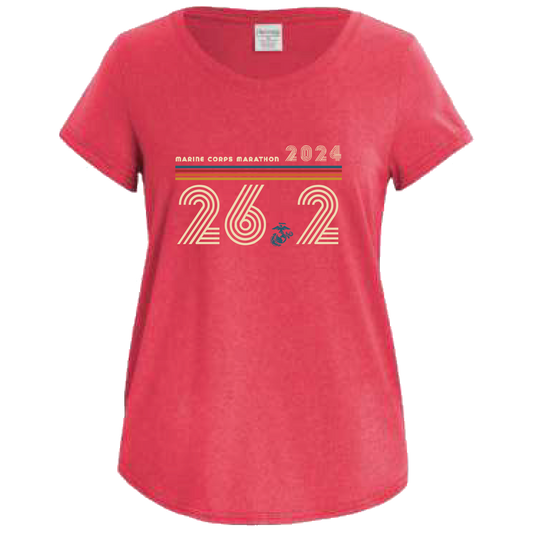 Women's Recover 2024 MCM Short Sleeve Retro 26.2