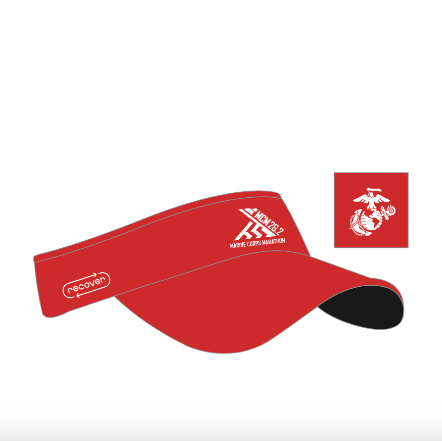 Unisex Recover MCM Visor Race Logo