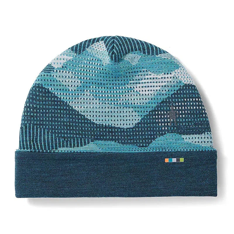 Smartwool-Smartwool Thermal Merino Reversible Cuffed Beanie-Pacers Running