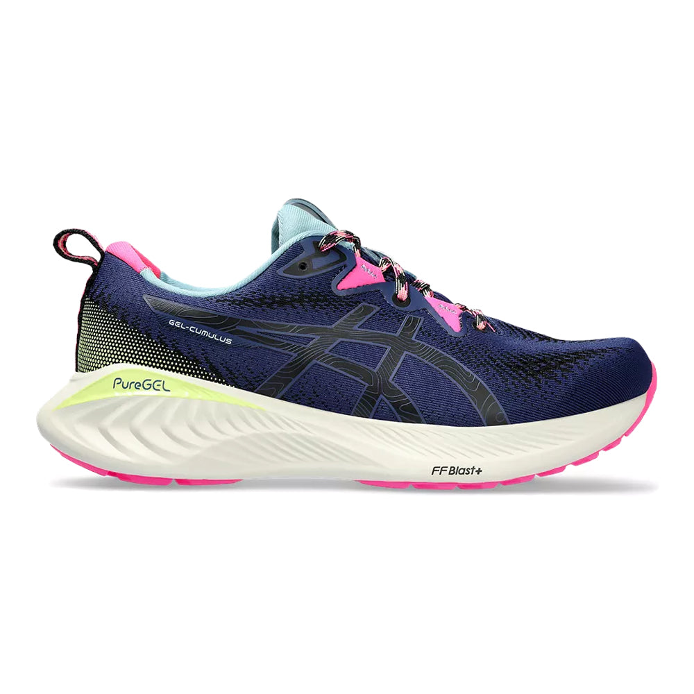 ASICS-Women's ASICS GEL-Cumulus 25 TR-Nature Bathing/Lime Green-Pacers Running