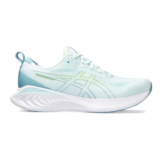 ASICS-Women's ASICS GEL-Cumulus 25-Soothing Sea/Glow Yellow-Pacers Running