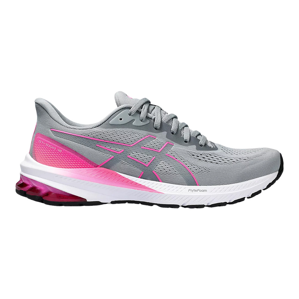 ASICS-Women's ASICS GT-1000 12-Sheet Rock/Hot Pink-Pacers Running