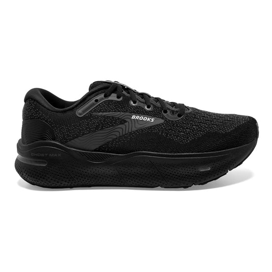 Brooks-Women's Brooks Ghost Max-Black/Black/Ebony-Pacers Running