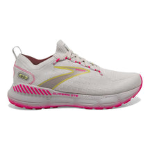 Brooks-Women's Brooks Glycerin StealthFit GTS 20-Grey/Yellow/Pink-Pacers Running