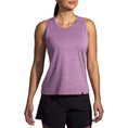 Load image into Gallery viewer, Brooks-Women's Brooks Luxe Tank-Heater Washed Plum-Pacers Running
