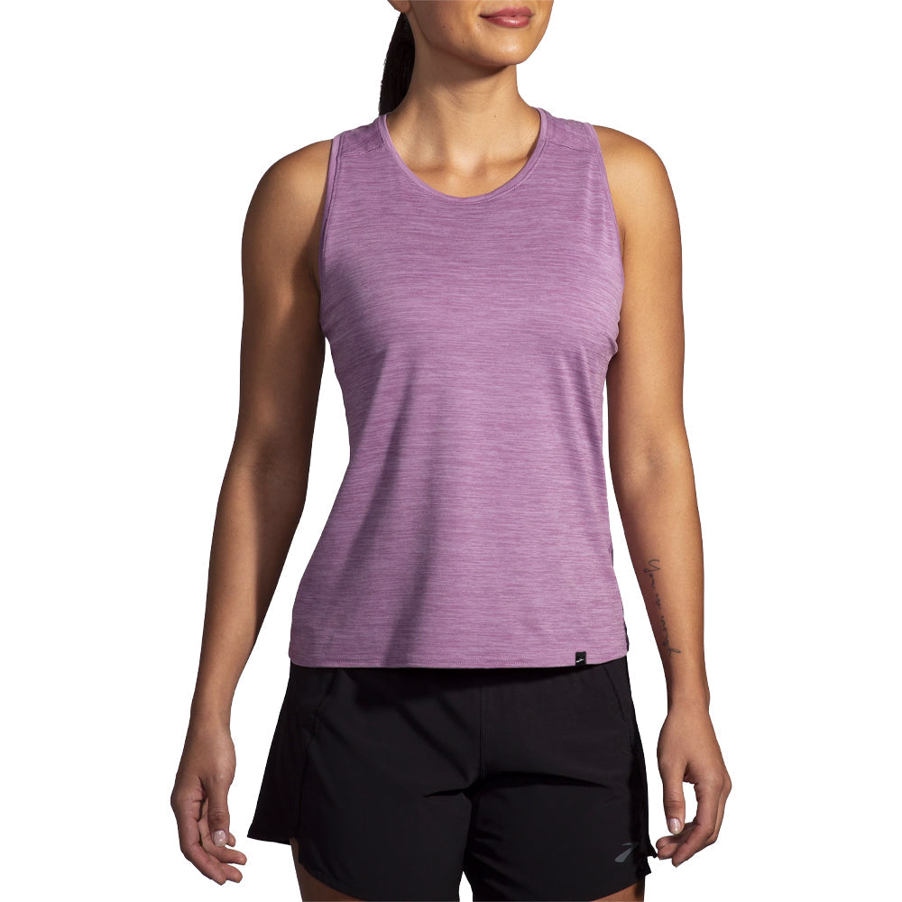 Brooks-Women's Brooks Luxe Tank-Heater Washed Plum-Pacers Running