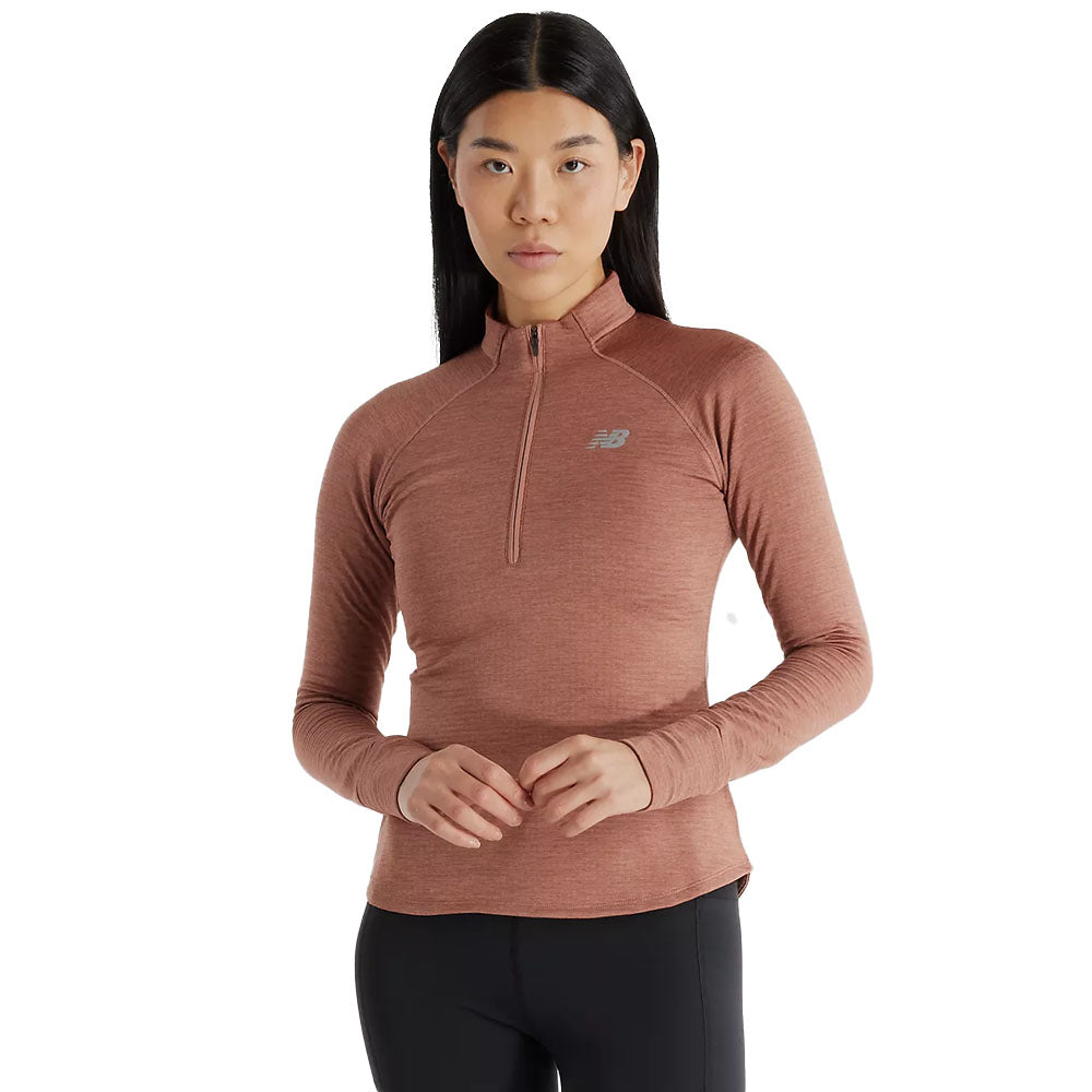 Women's New Balance Athletics Heat Grid Half Zip