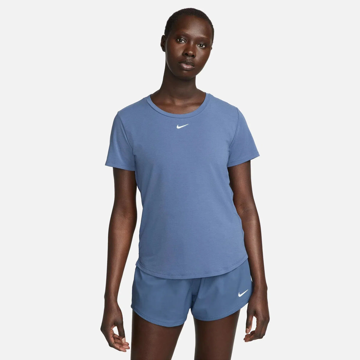 Nike-Women's Nike Dri-FIT UV One Luxe-Diffused Blue/Reflective Silv-Pacers Running