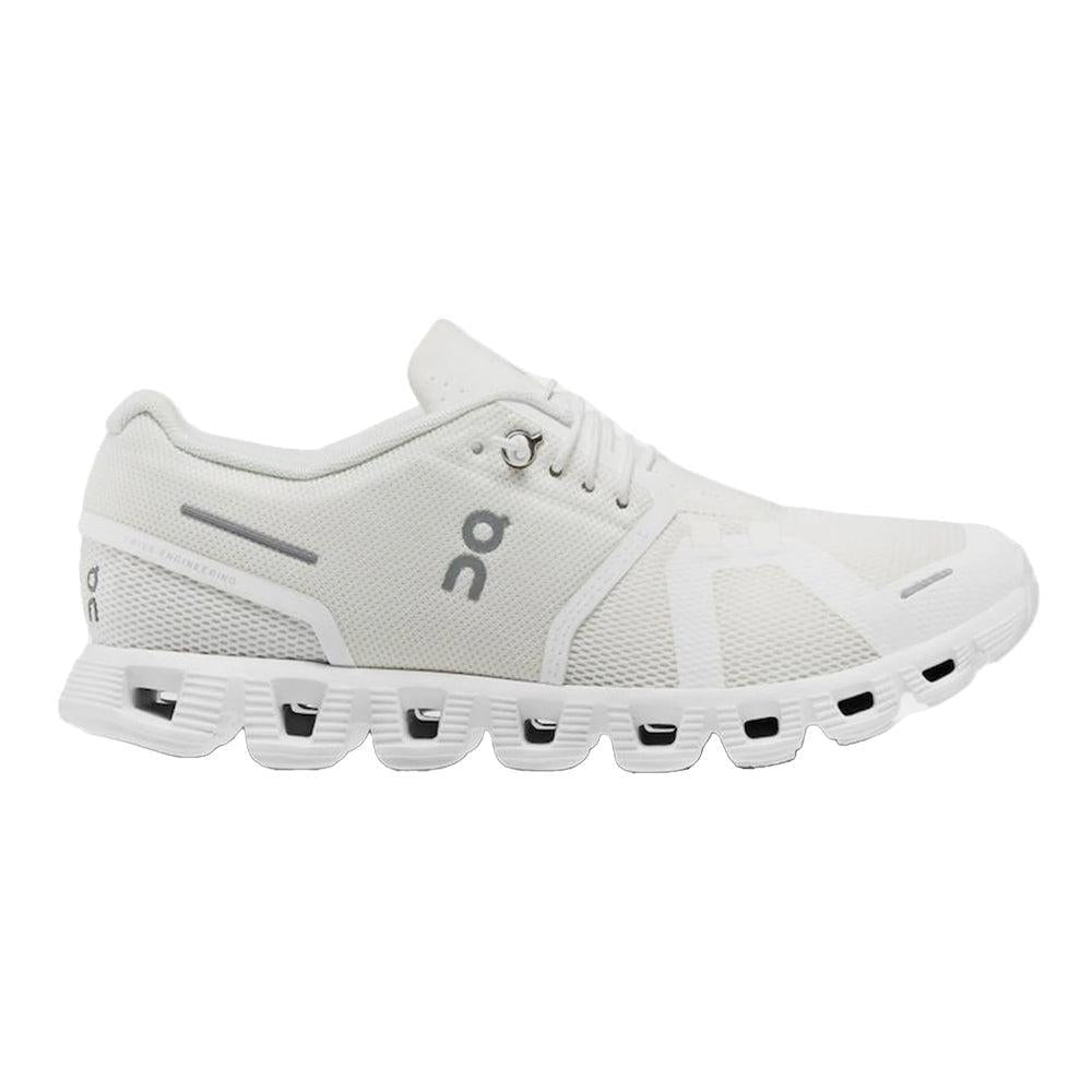 On-Women's On Cloud 5 Undyed-Undyed-White/White-Pacers Running