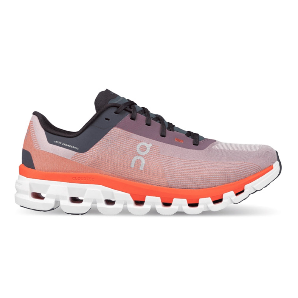 On-Women's On Cloudflow 4-Quartz/Flame-Pacers Running