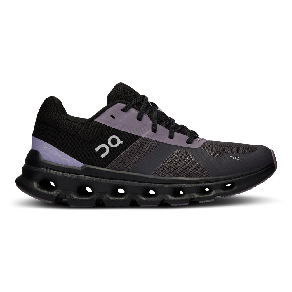 On-Women's On Cloudrunner-Iron/Black-Pacers Running