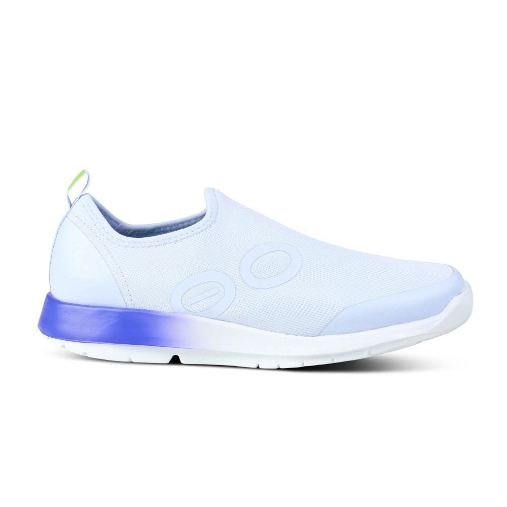 Women's OOFOS OOmg Sport, Purple Jade Fade, 7 B Medium