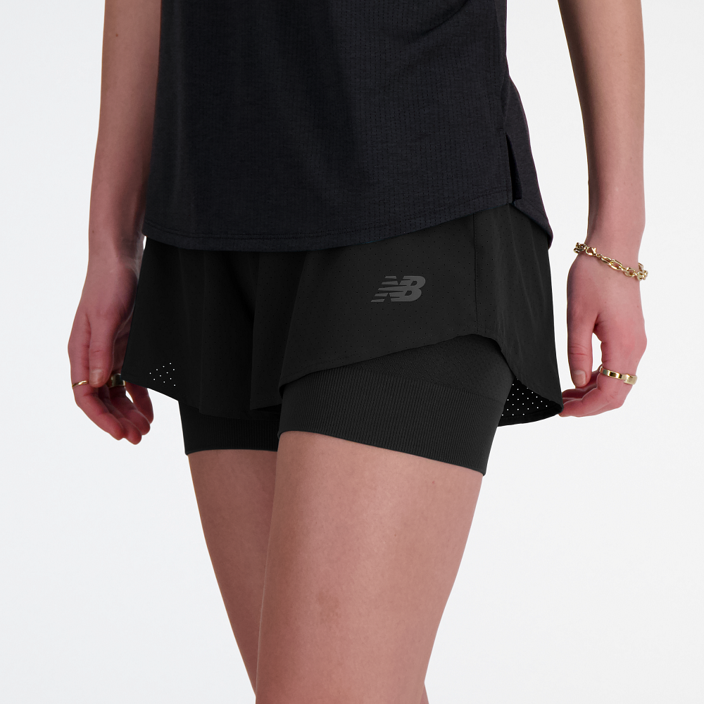 Women's New Balance RC Seamless 2 In 1 Short 3 Inch