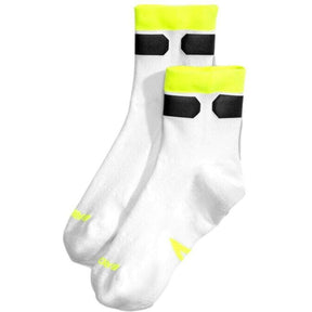 Brooks-Brooks Carbonite Sock-White/Carbon-Pacers Running