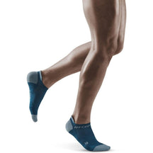 CEP-CEP Men's No Show Compression Socks 3.0-Blue/Grey-Pacers Running