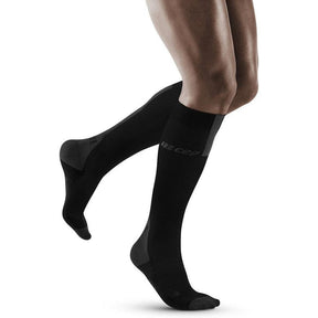 CEP-CEP Men's Tall Compression Socks 3.0-Black/Dark Grey-Pacers Running