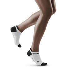 CEP-CEP Women's No Show Compression Socks 3.0-White/Dark Grey-Pacers Running