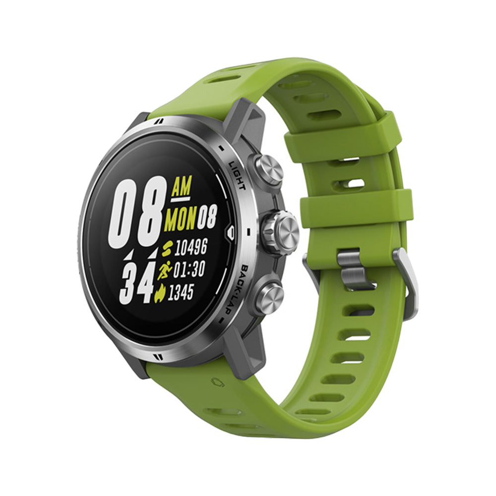Coros-Coros APEX Pro Premium Multisport GPS Watch-Silver-Pacers Running
