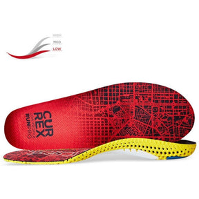 Currex-Currex RunPro Dynamic Insoles-Red (Low Profile)-Pacers Running