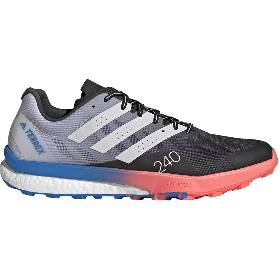 Adidas-Men's Adidas Terrex Speed Ultra-Core Black/Crystal White/Turbo-Pacers Running