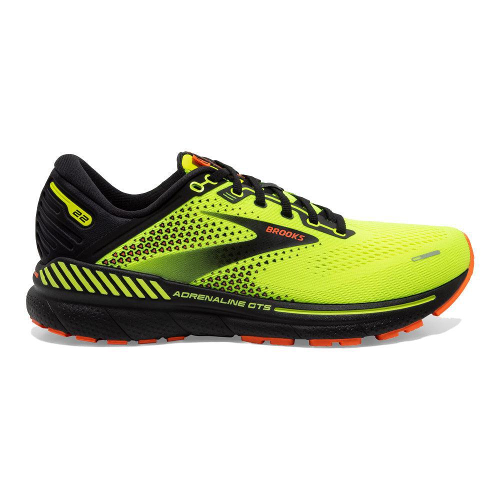 Brooks-Men's Brooks Adrenaline GTS 22-Nightlife/Black/Flame-Pacers Running