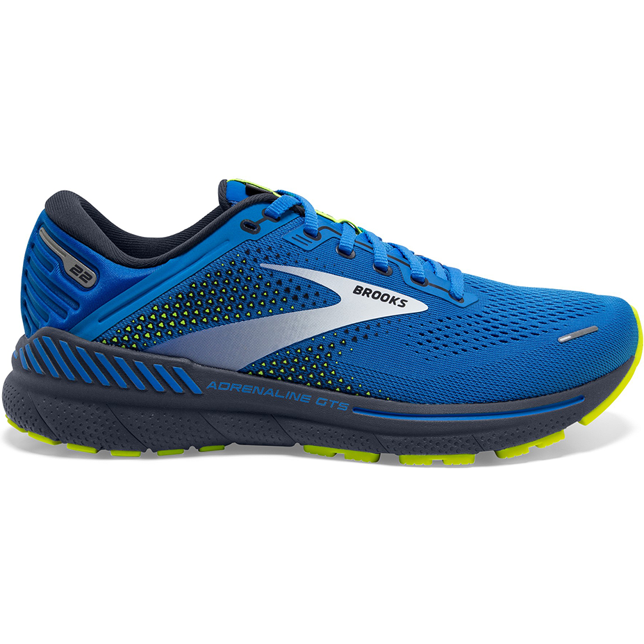 Brooks-Men's Brooks Adrenaline GTS 22-Blue/India Ink/Nightlife-Pacers Running