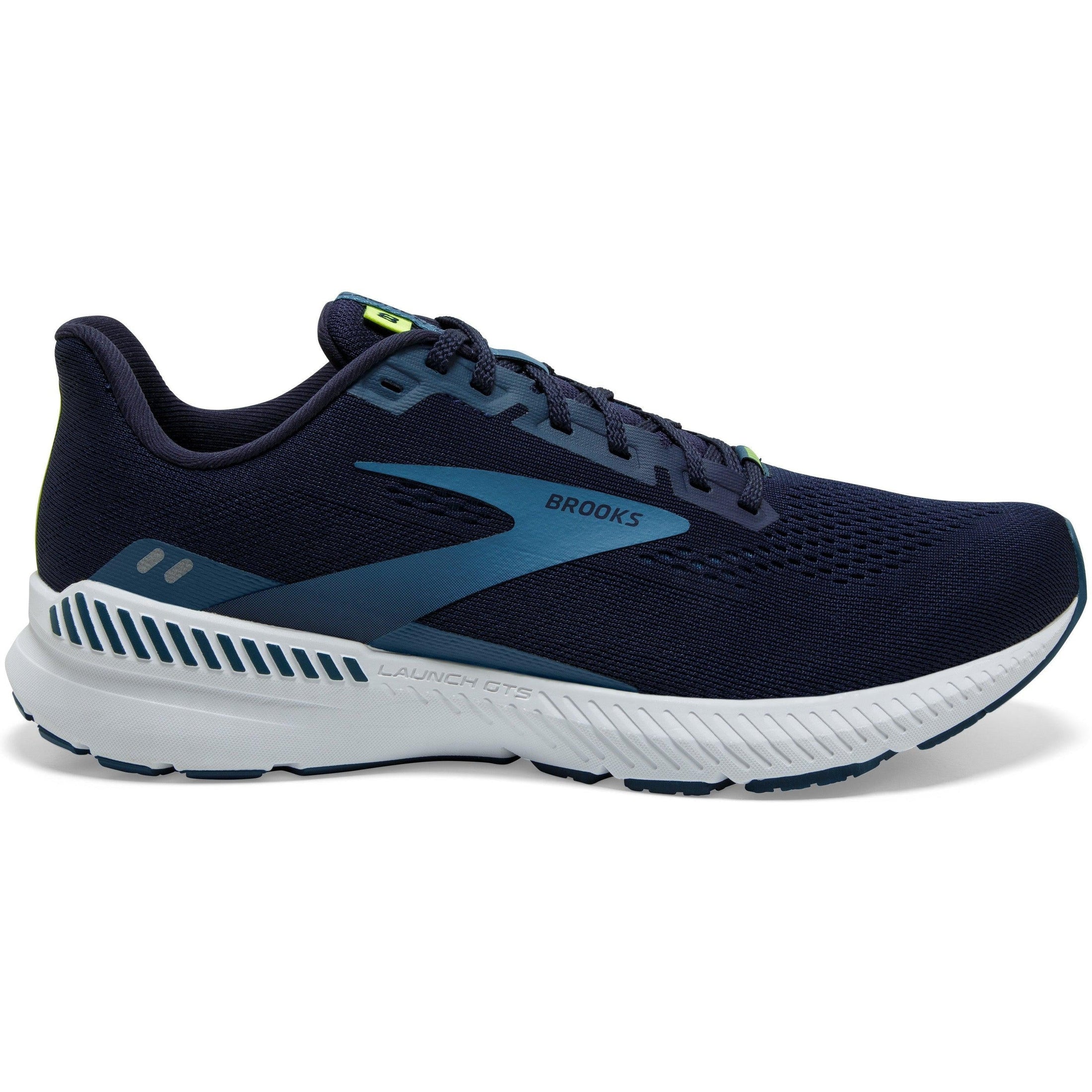 Brooks-Men's Brooks Launch GTS 8-Peacoat/Legion Blue/Nightlife-Pacers Running