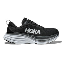 HOKA ONE ONE-Men's HOKA ONE ONE Bondi 8-Black/White-Pacers Running