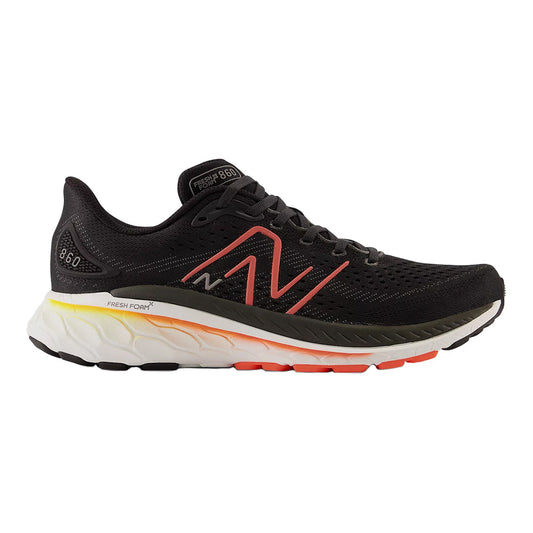 New Balance-Men's New Balance Fresh Foam X 860v13-Black/Neon Dragonfly-Pacers Running