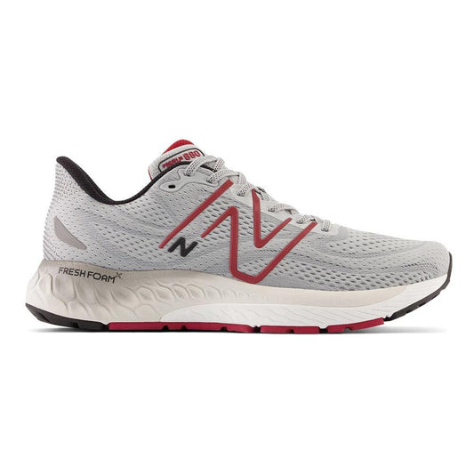 New Balance-Men's New Balance Fresh Foam X 880v13-Aluminum Grey/Crimson-Pacers Running