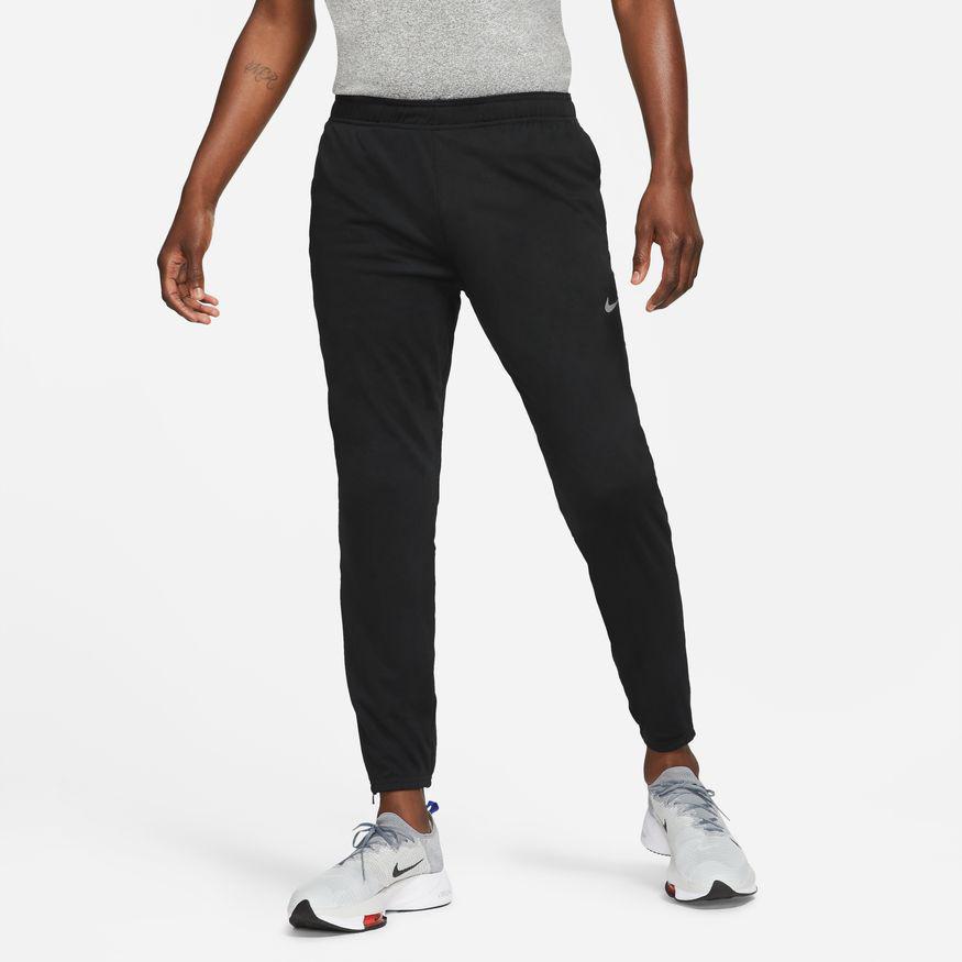Nike-Men's Nike Dri-FIT Challenger Pants-Black/Reflective Silver-Pacers Running